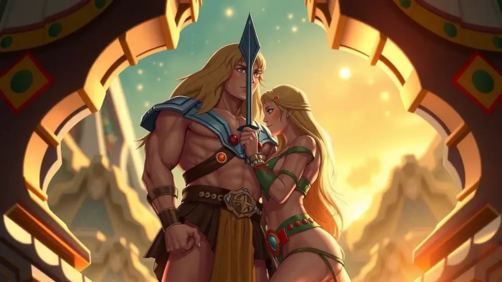A conexão entre He-Man e She-Ra como irmãos gêmeos de Eternia