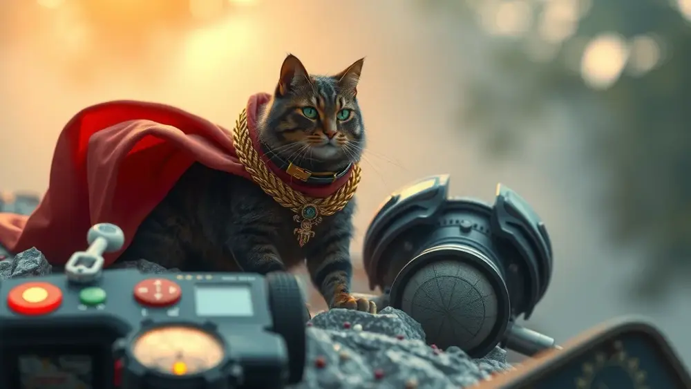 A história de Gato Guerreiro, o fiel companheiro do herói He-Man