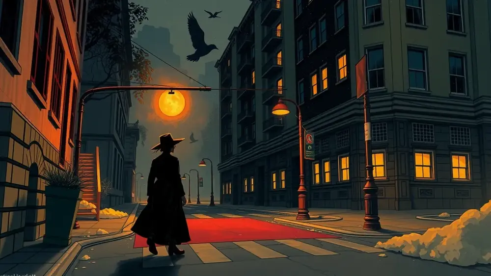 Os elementos visuais que aparecem em todo filme de Burton
