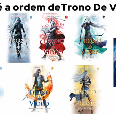 ordem dos livros Trono De Vidro 2025