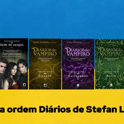 Qual é a ordem Diários de Stefan Livros?