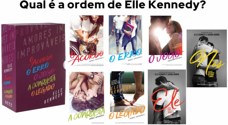 Qual é a ordem de Elle Kennedy