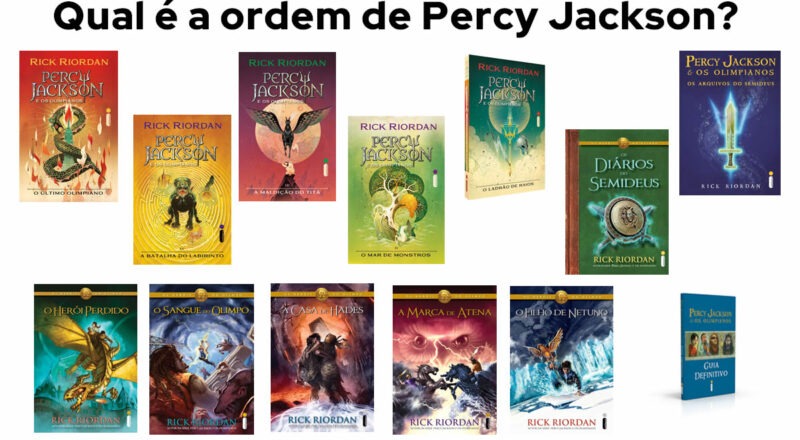 Qual é a ordem de Percy Jackson