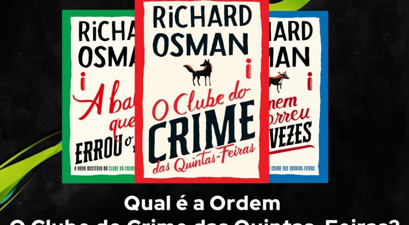 Ordem de Leitura O Clube do Crime das Quintas-Feiras