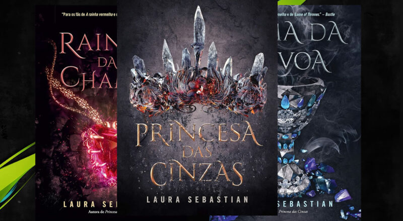 Ordem de Leitura Trilogia A Princesa das Cinzas